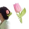 Flower Hair Claw Clips Tulip Hair Clip Hair Clamps Hair Styling Clips Hair Accessories for Women and Girls