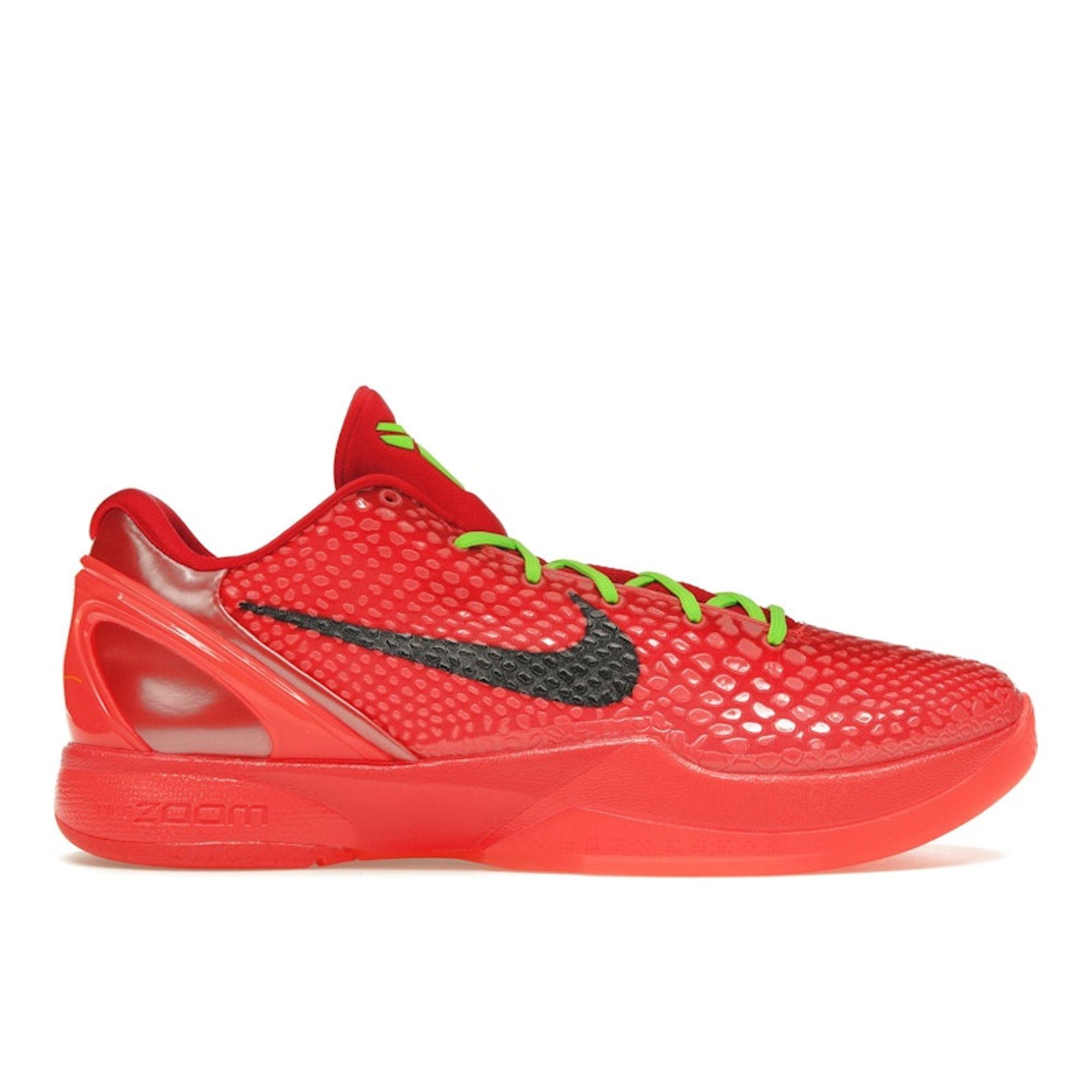 Sneakers Unisex Nike Zoom Kobe 6 Protro Reverse Grinch Rosso Cremisi Vivo Nero FV4921-600 cm