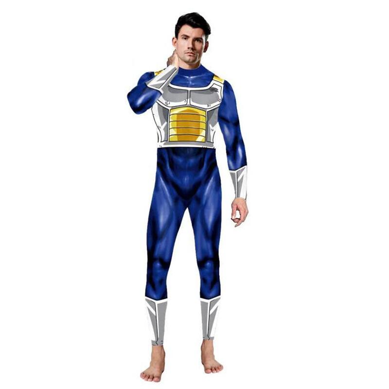 

Аниме Косплей Костюм Гоку Взрослые Супергерои Комбинезоны Хэллоуин Карнавальные Костюмы Униформа XL