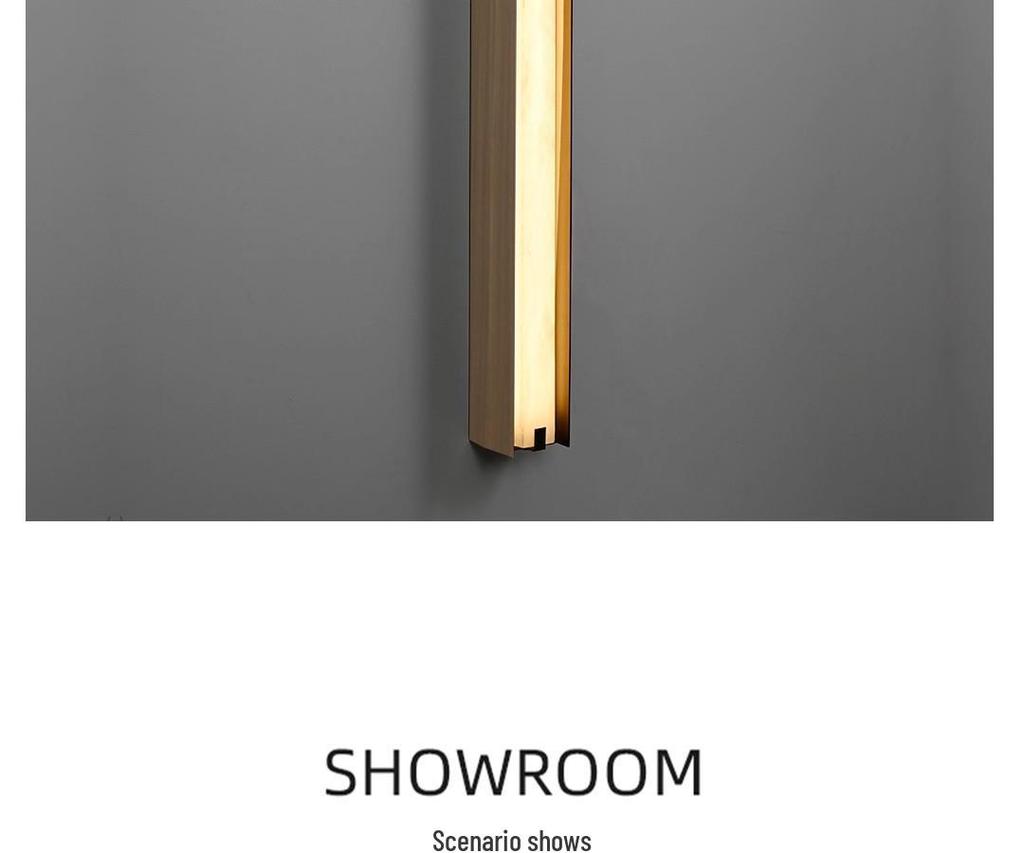 Italian Minimalist Marble Wall Lamp for Living Rooms, Corridors, and Bedrooms