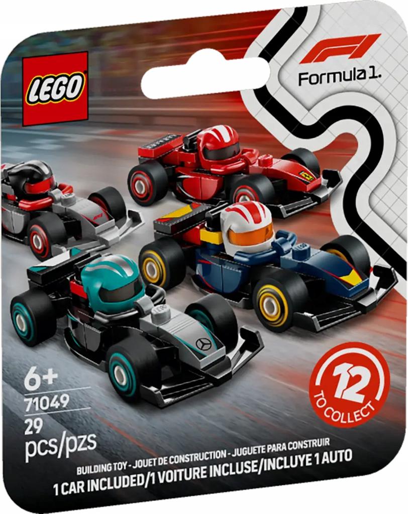 71049 - Lego Minifigures - Bolid Formuła F1 Mercedes-Amg