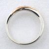 4℃ Ring Silver/K10 Pink Gold #4.5(US Size) 2.1g Women Used