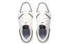 Li Ning Cheese Slip Resistant Abrasion Resistant Low Top Skateboard Shoes Women's White Black AGCU104-1