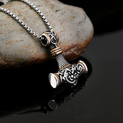 Stainless Steel Men's Pendant Titanium Steel Necklace Jewelry Accessories
