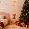 LED Christmas Fairy Lights Ladder Lights with Santa Claus Christmas Tree Lights For Indoor Outdoor Window Garden Home Decoration