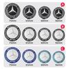 4pcs 56mm 60mm 65mm 75mm Car Wheel Center Hub Caps Sticker Badge For Mercedes Benz A B C E class GLA GLC CLA GLK W204 W205 W212