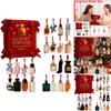 Parfüm Weihnachts-Adventskalender mit Acryl-Anhängern für Weihnachtsgeschenke und Feiern