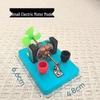 Mini Electric Motor Model for School Science Experiments