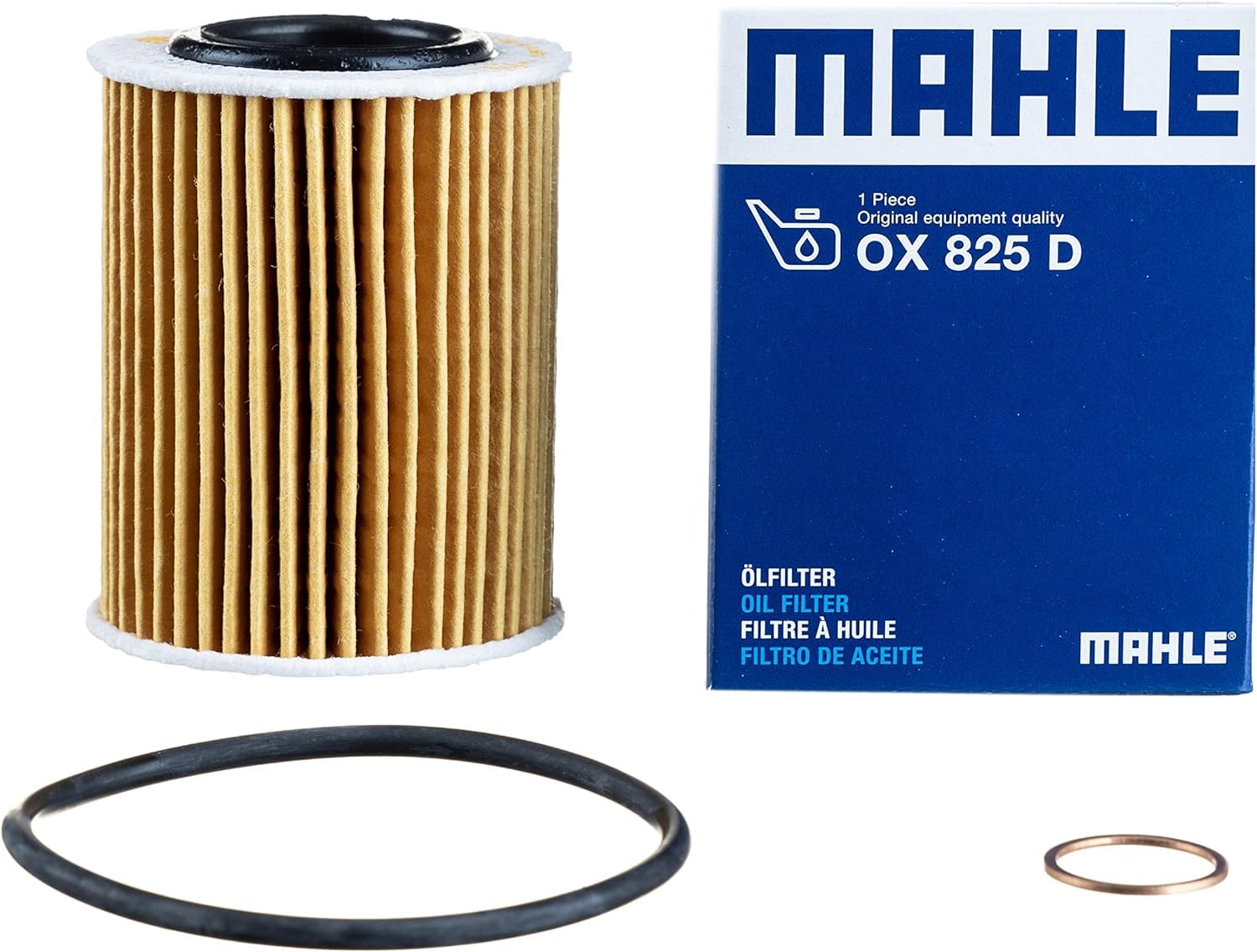 

MAHLE BMW Genuine OEM Oil Filter OX825D [Parallel Import]