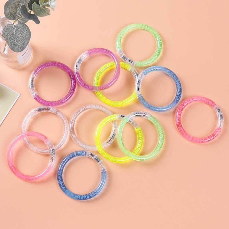 

LED Flashing Acrylic Bubble Bracelet - Concert and Event Luminous Toy