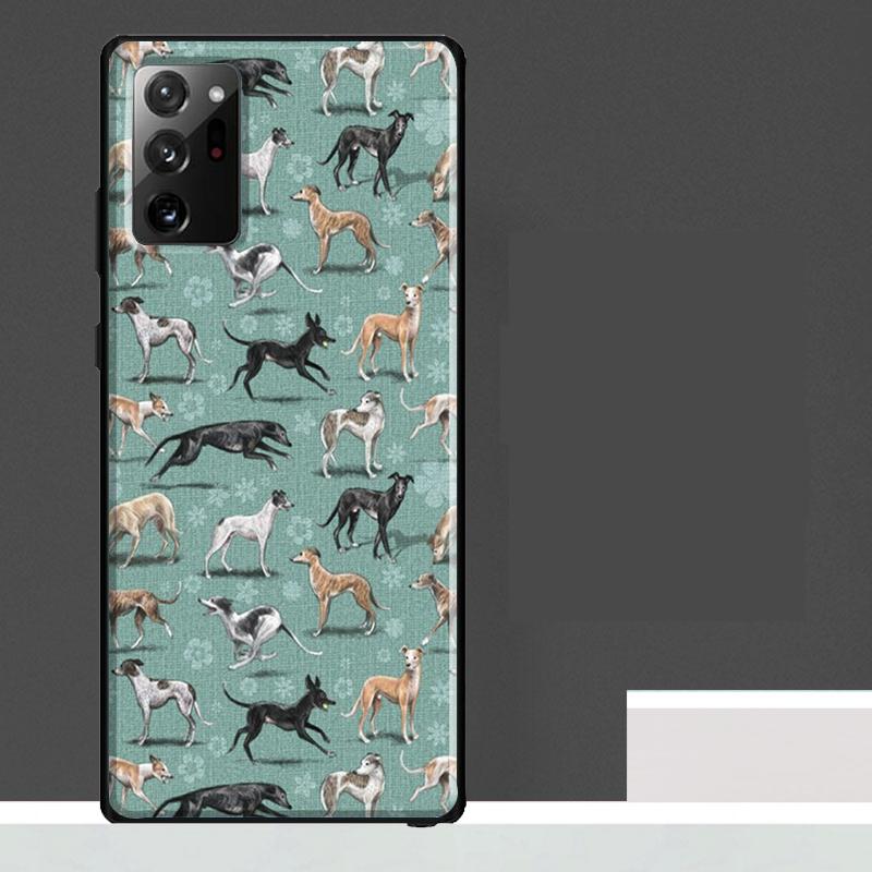 Galgo Greyhound Dog Case For Samsung Galaxy S25 S24 S23 Ultra S9 S10 S20 S21 S22 Plus S23 FE S25 FE Phone Cover