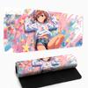 Grand Tapis de Souris Gaming Fille Anime Étoilé Vibrant Caoutchouc Antidérapant Lavable Tapis de Souris Anime tapis de souris gadgets bureau Tapis