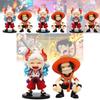 Charming Pvc One Piece Figurines Of Laughing Ace And Yamato Perfect For Collectors
