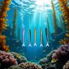 1Pc Creative Fish Ballpoint Pen Ocean Signature for Stationery School Office Supply (Random Color)
