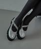 Mishuu Somuch Woldang Danghye X-Strap Loafers_Silver