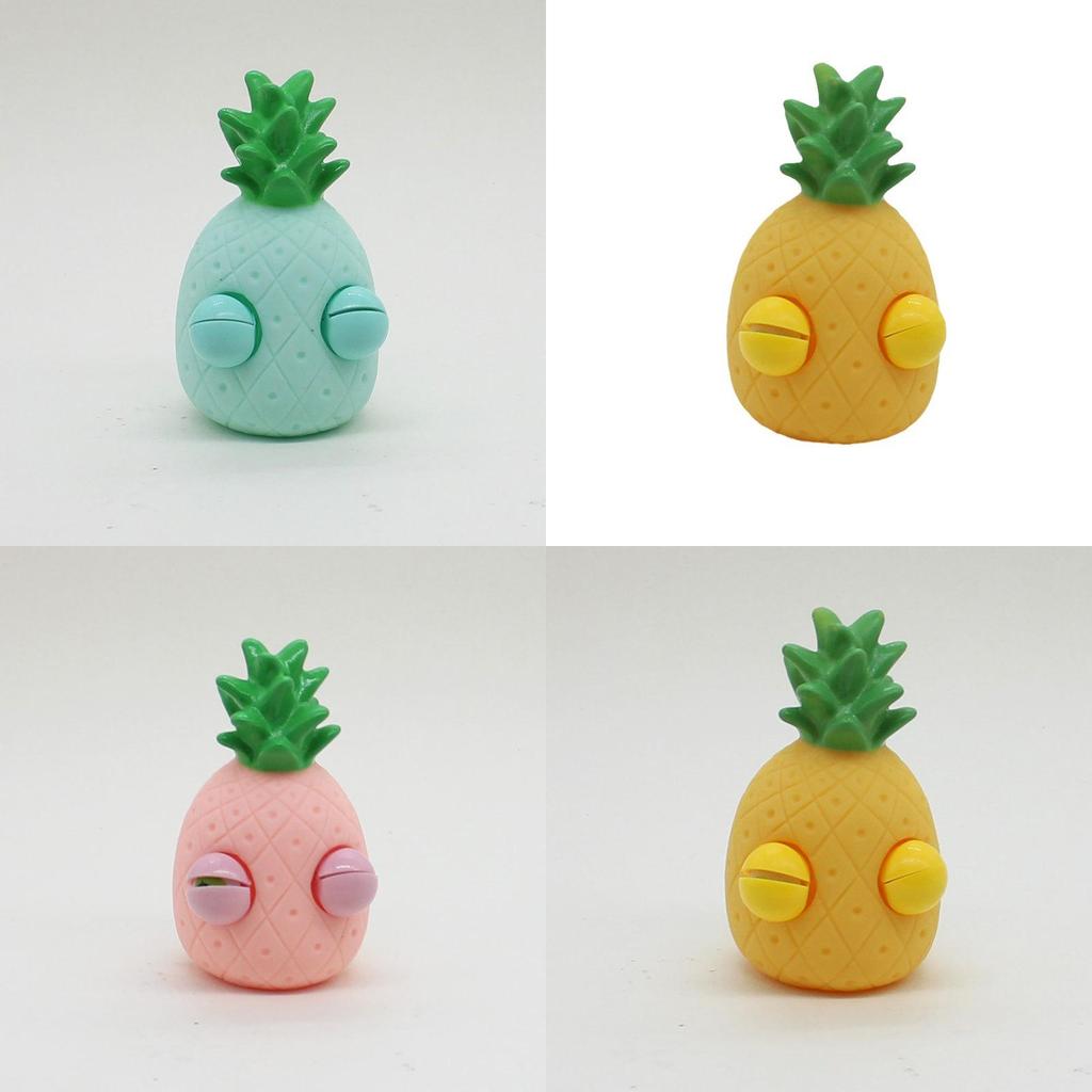 New Squeeze Pop Eye Pineapple Stress Relief Toy In Realistic Fruit Shape Fun And Playful Figurine For All Ages In Zhejiang China)