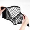 Double Velcro Elastic Mesh Pocket Wall-mounted Large-capacity Kitchen Rubbish Bag Storage Net