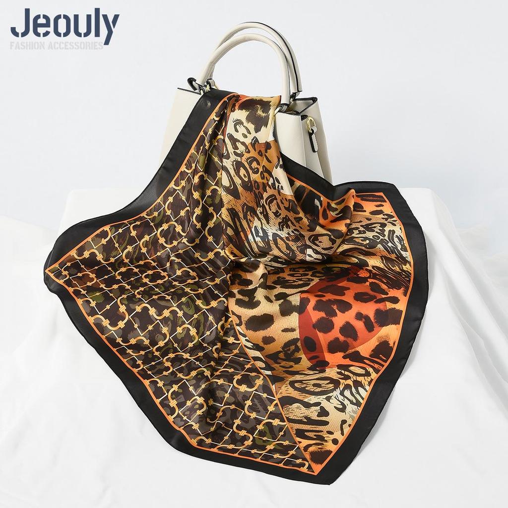 Cross-Border 70cm Silk Cashew Print Scarf - Autumn/Winter Women's Fashion Headscarf