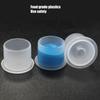Tattoo Ink Cup Disposable Accessory Microblading Mixed Tattoo Pigment Cup Supplies with Base 0.6 X 0.5in(1000pcs)