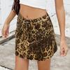 Women's Leopard Print Casual Summer Spring Skirts
