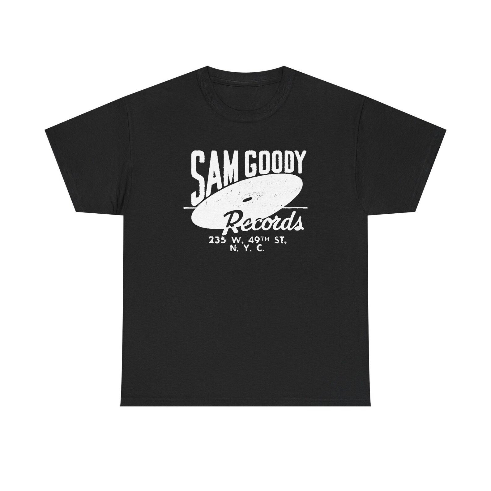 Sam Goody Records Vintage Music Store Shirt, Retro Record Shop Tee, Nostalgic Music Lover T shirt XL
