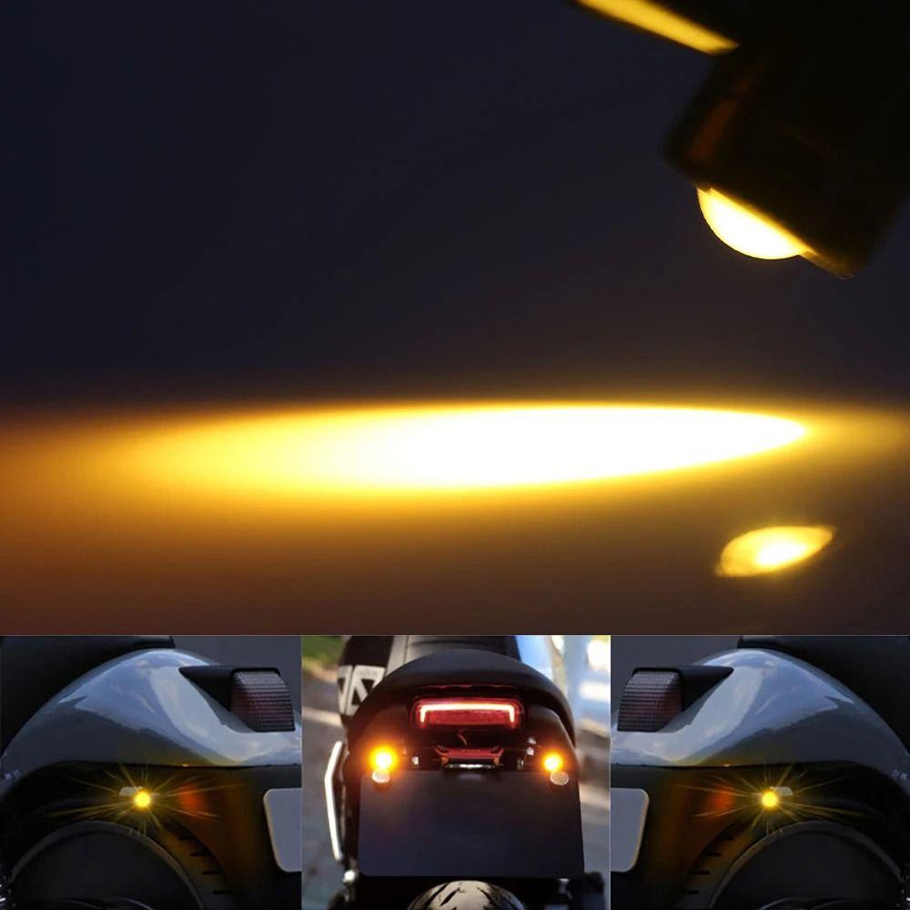 Eagle Eye LED Motorcycle Signal Lights Aluminum Alloy Water Proof Motorcycle Taillight High Brightness Universal