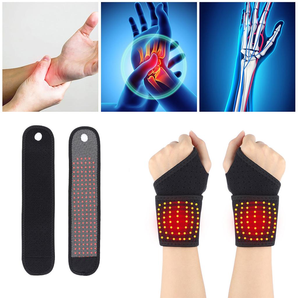 Wrist Support Self-heating Wrist Brace Pain Relief Hand Band Sports Wristband