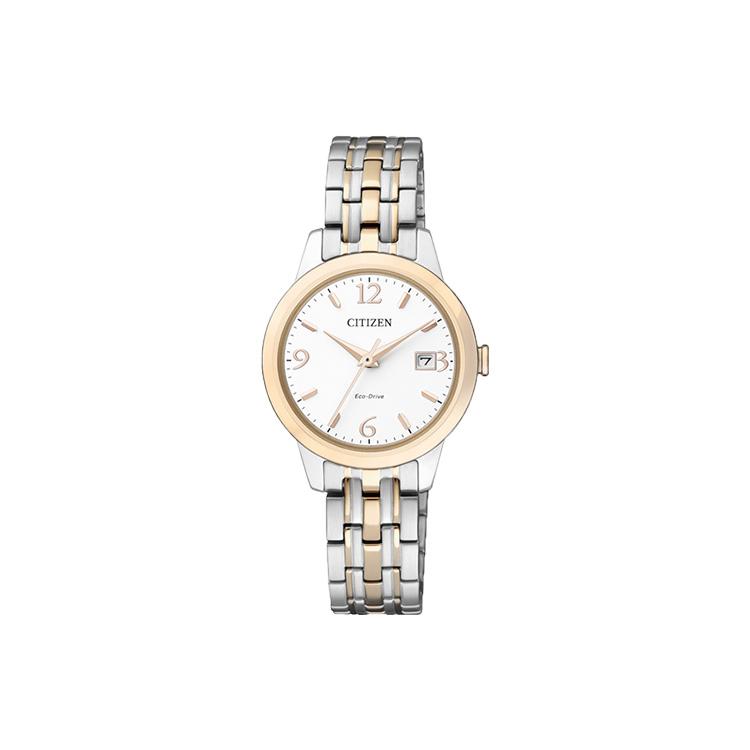 CITIZEN Ecology Drive Collection Light Powered Quartz Movement Stainless Steel Strap Watch EW2234-55A