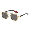 Vintage Square Eyeglasses for Men Steampunk Sunglasses Retro Women Punk Style Fashion Glasses Retro Shades UV400 Eyewear