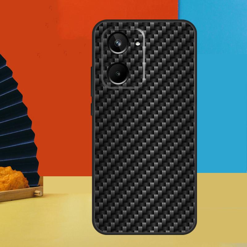 Carbon Fiber For Realme 15 Pro 10 11 12 13 14 Pro Plus GT6 GT7 C51 C53 C55 C61 C63 C65 C67 C71 C75 Case