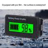 Battery Monitor Digital Battery Capacity Voltmeter Tester Percentage Level Volt