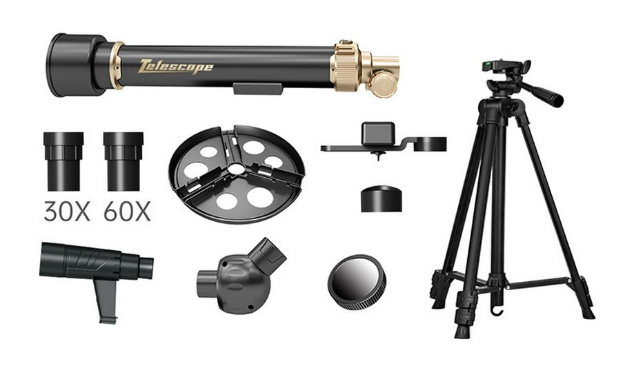Portable STEAM Astronomical Telescope for Kids