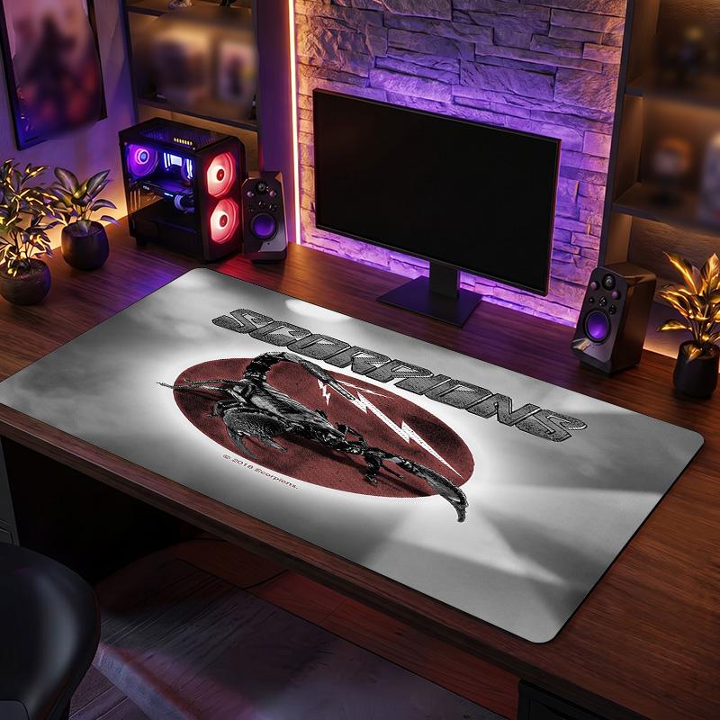 Scorpions Print Large Mouse Pad Smooth Surface Anti?Slip Desk Mat For Gaming Office Laptop Decoration