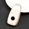 For Mercedes Benz A B C E G S Class CLA CLS GLA GLB GLC GLE GLS EQA EQB EQC Key Case Cover 2 3 Button Shell Fob Protector