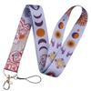 Moon Planet Cell Phone Lanyard: ID, Campus Meal, and Bus Card Holder