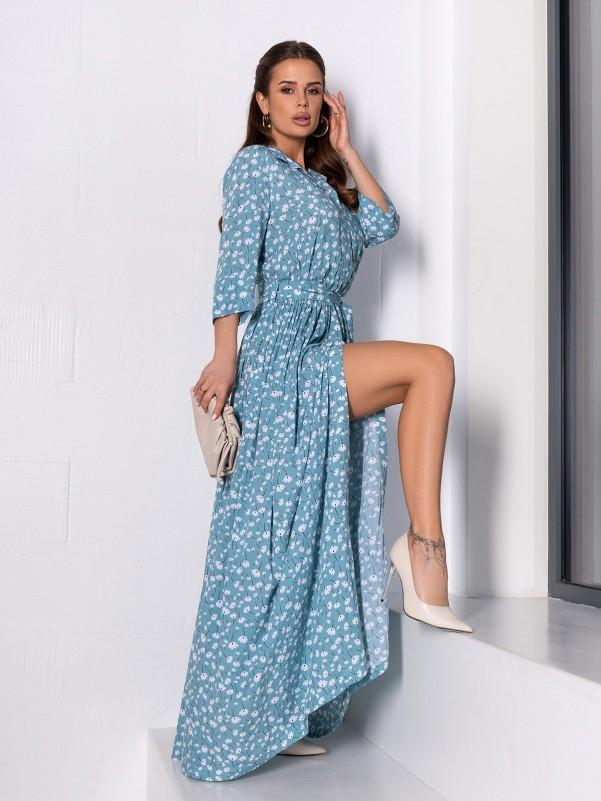 Long Cotton Dress ISSA PLUS