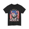 Lincoln 4th Of July Merica Abe Boys Men Women American Flag T Shirt
