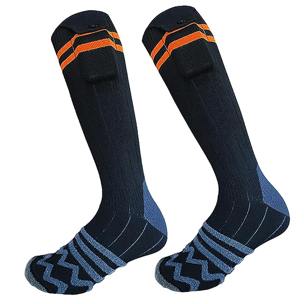 Electric Heated Socks Washable Winter Thermal Socks Outdoor Skiing Foot Warmer for Men and Women