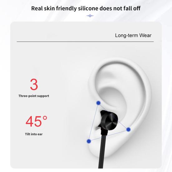 1 Set XT11 Bluetooth-compatible 4.2 Intelligent Wireless Earbud Noise Reduction Heavy Bass Magnetic