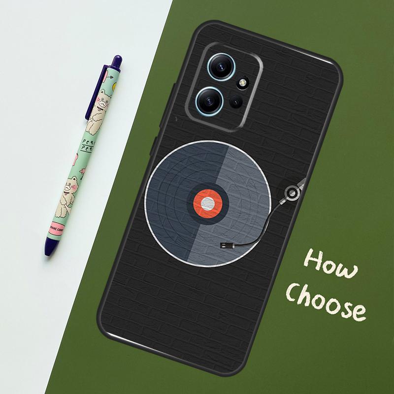 Minimalist Music Lover Case For Xiaomi Redmi Note 14 Pro 13 9 10 11 12 12S Cover For Redmi 15C 15 13C 12C 14C 10C