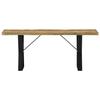 VidaXL Banc 110 cm Bois de récupération massif
