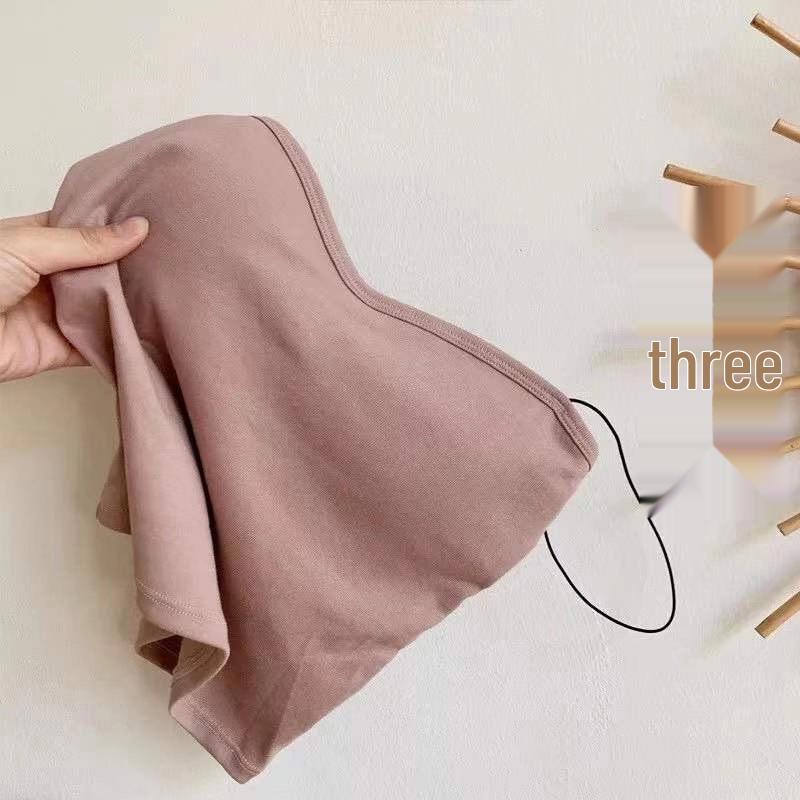 Ölgemälde Mädchen Schöner Rücken Weste Bandeau mit herausnehmbaren Polstern - Vielseitiges geripptes Camisole für Ober- oder Unterwäsche