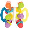 Teething Ring - NUBY - Twist Ball - With Rattle - From 3 Months - Multicolored