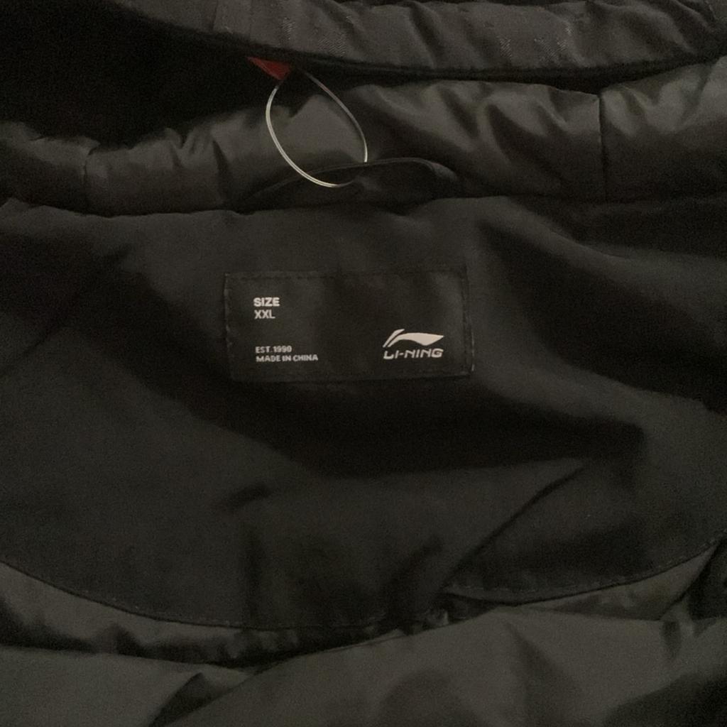 Li Ning Sports Life Collection Down Jacket Men's Black AYMT211-1