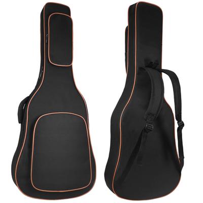Lightweight Acoustic Guitar Gig Bag for Inch Guitars Overall Cotton Double Shoulder Thick Shockproof Padded Thick Large 600D Waterproof Oxford