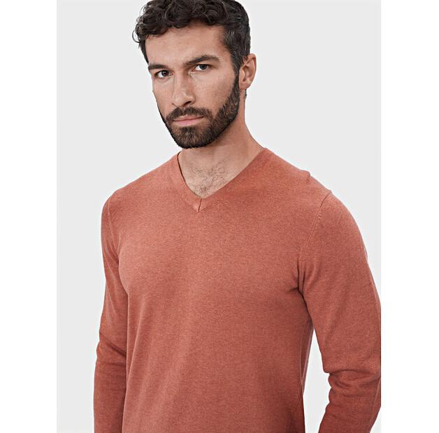 Свитер Evenemen V-NECK RUST