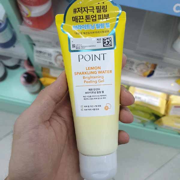 Point Lemon Carbonated Water  Peeling Gel 100ml