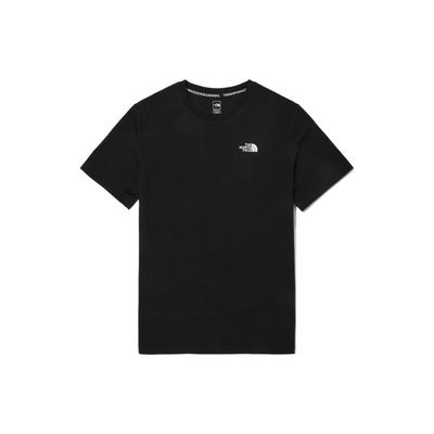 The North Face T-Shirts Unisex Black Crew Neck Moderate Straight Fit NT7UN25A
