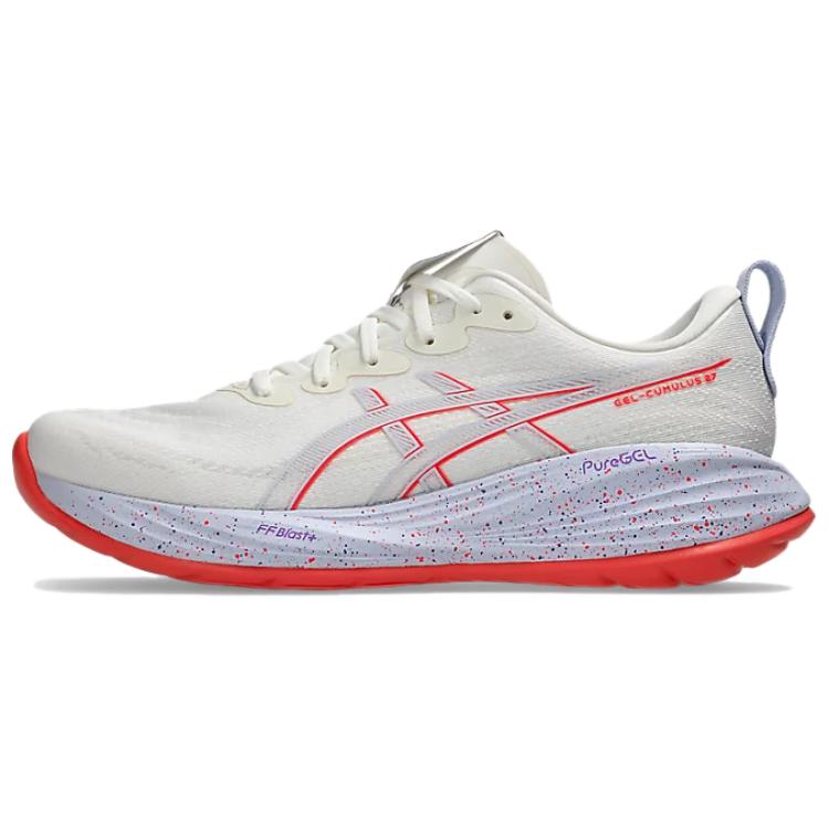 

ASICS Gel Cumulus 27 Long Distance Running Sprint Running Shoes Men s White Sneakers 1011C186-500 44 белый