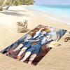 EVA Girl 2D Flat Print Beach Towel, Large Soft Quick Dry Towel for Beach Camping SwimmingDSTJ0925491